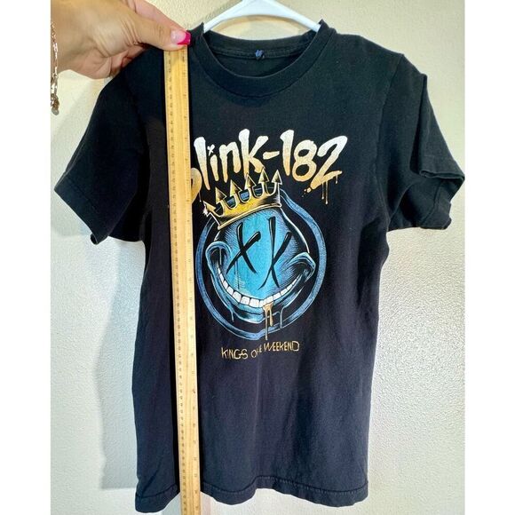 Blink 182 Kids Unisex Black Kings of The Weekend T Shirt - Picture 5 of 8